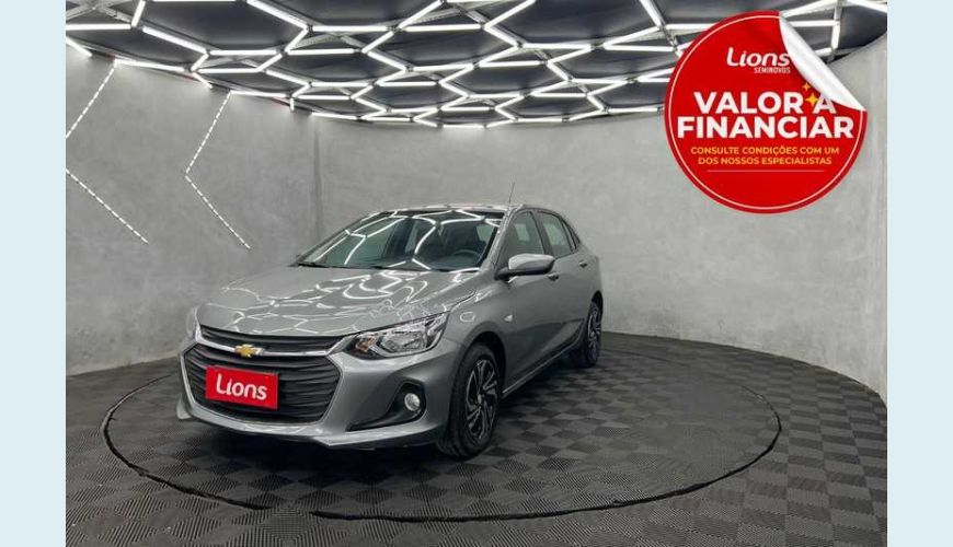 CHEVROLET ONIX LT 1.0 TURBO - PRATA - 2024 Foto 1 (Grande)
