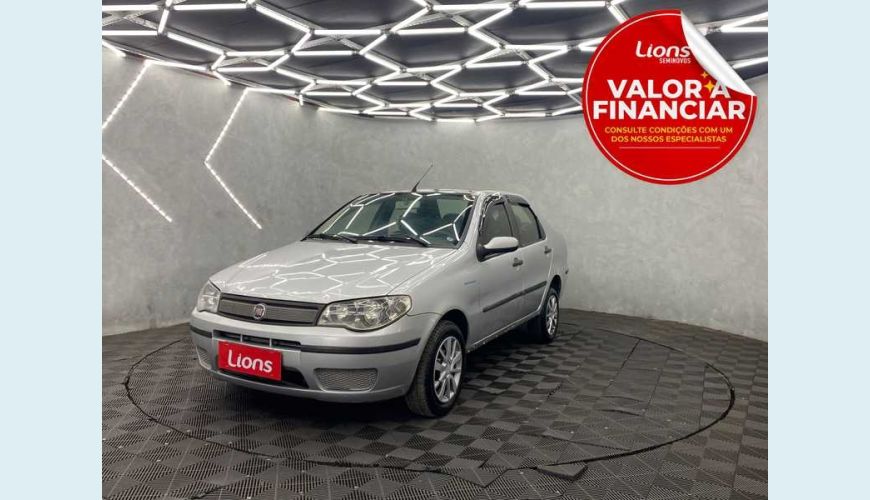 FIAT SIENA FIRE 1.0 8V FLEX - PRATA - 2010 Foto 1 (Grande)