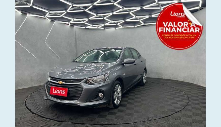 CHEVROLET ONIX PLUS LTZ 1.0 TURBO - PRATA - 2023 Foto 1 (Grande)