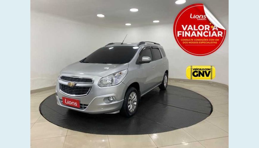 CHEVROLET SPIN LTZ 7S 1.8 (FLEX) (AUT) - PRATA - 2018 Foto 1 (Grande)
