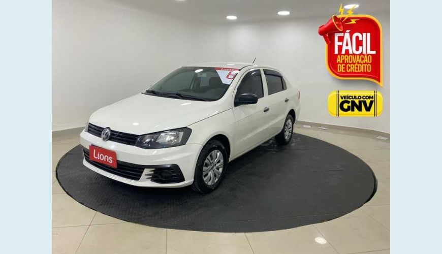 VOLKSWAGEN VOYAGE 1.6 TRENDLINE (FLEX) - BRANCO - 2018 Foto 1 (Grande)