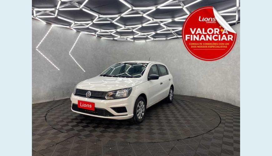VOLKSWAGEN GOL 1.0 12V FLEX - BRANCO - 2021 Foto 1 (Grande)