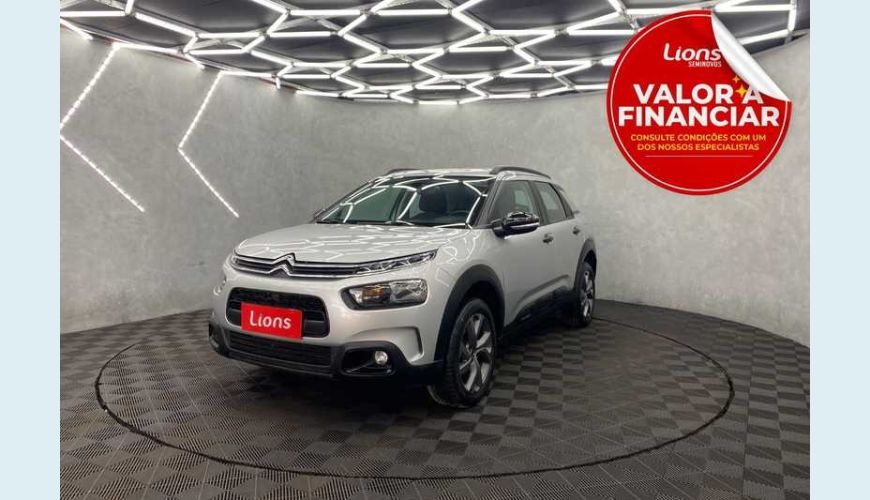 CITROËN C4 CACTUS 1.6 FEEL (AUT) (FLEX) - PRATA - 2022 Foto 1 (Grande)