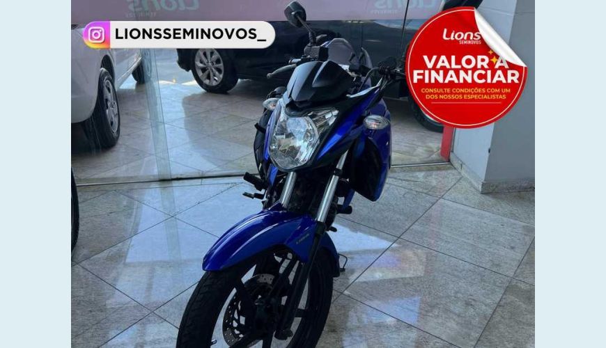 YAMAHA YS 150 FAZER SED/ FLEX - AZUL - 2022 Foto 1 (Grande)
