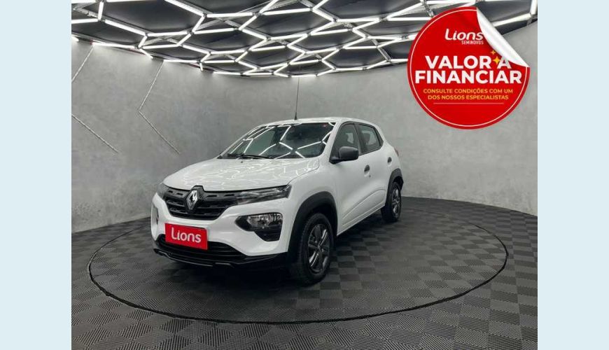 RENAULT KWID ZEN 1.0 12V SCE (FLEX) - BRANCO - 2023 Foto 1 (Grande)