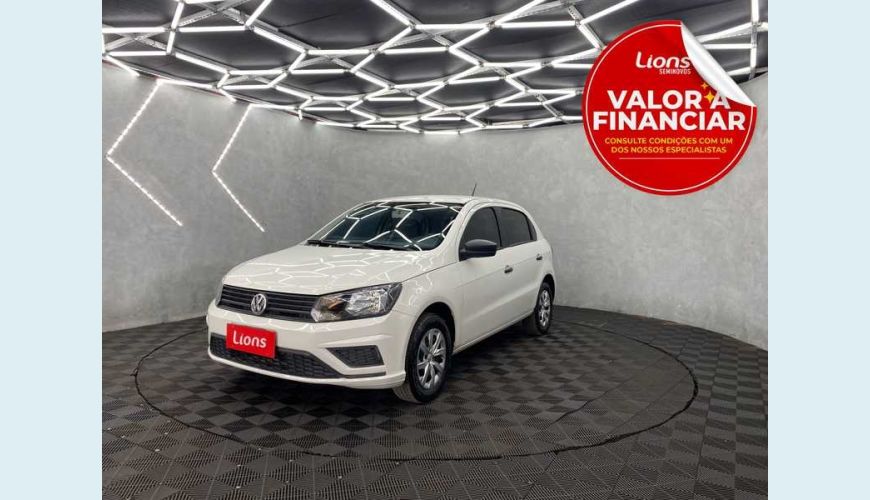 VOLKSWAGEN GOL 1.0 12V FLEX - BRANCO - 2022 Foto 1 (Grande)