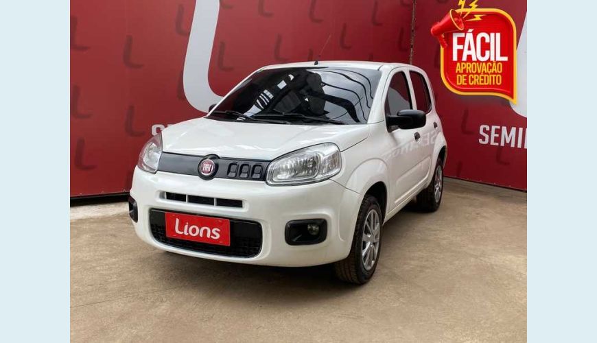 FIAT UNO ATTRACTIVE 1.0 FLEX 4P - BRANCO - 2016 Foto 1 (Grande)