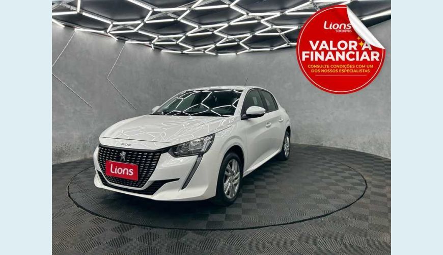 PEUGEOT 208 ACTIVE 1.6 FLEX 16V 5P AUT. - BRANCO - 2022 Foto 1 (Grande)