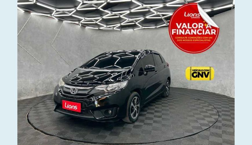 HONDA FIT 1.5 16V LX CVT (FLEX) - PRETO - 2015 Foto 1 (Grande)