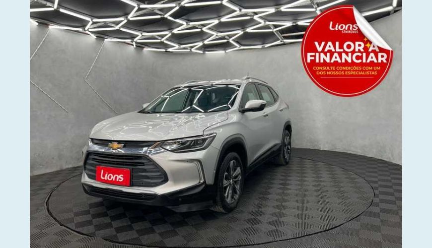 CHEVROLET TRACKER PREMIER 1.2 TURBO AUT. FLEX - PRATA - 2021 Foto 1 (Grande)