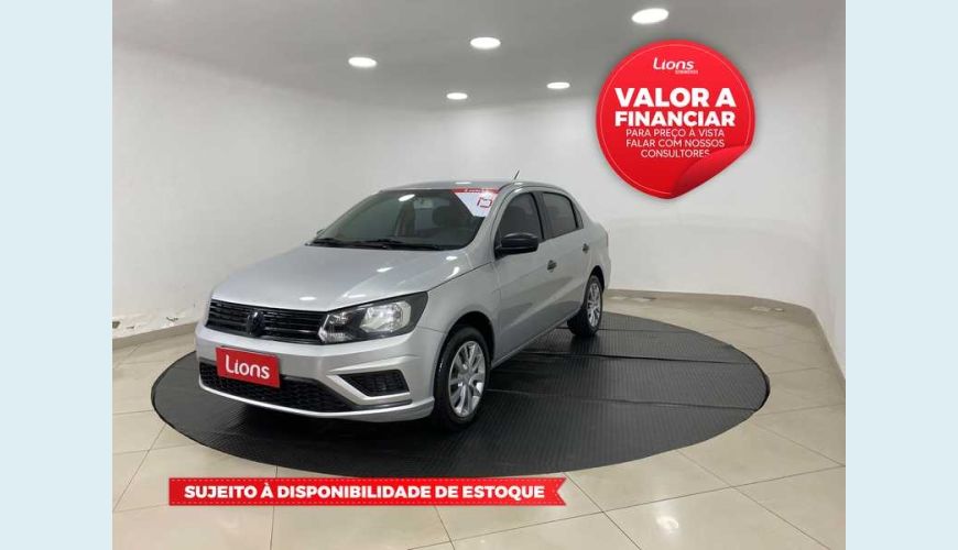 VOLKSWAGEN VOYAGE 1.6 MSI 8V (FLEX) - PRATA - 2019 Foto 1 (Grande)