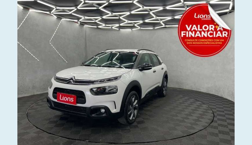 CITROËN C4 CACTUS 1.6 FEEL (AUT) (FLEX) - BRANCO - 2023 Foto 1 (Grande)
