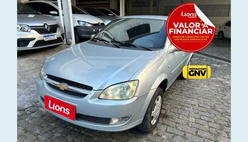 CHEVROLET CLASSIC LS VHC E 1.0 (FLEX) - PRATA - 2012 Foto 1 (Grande)