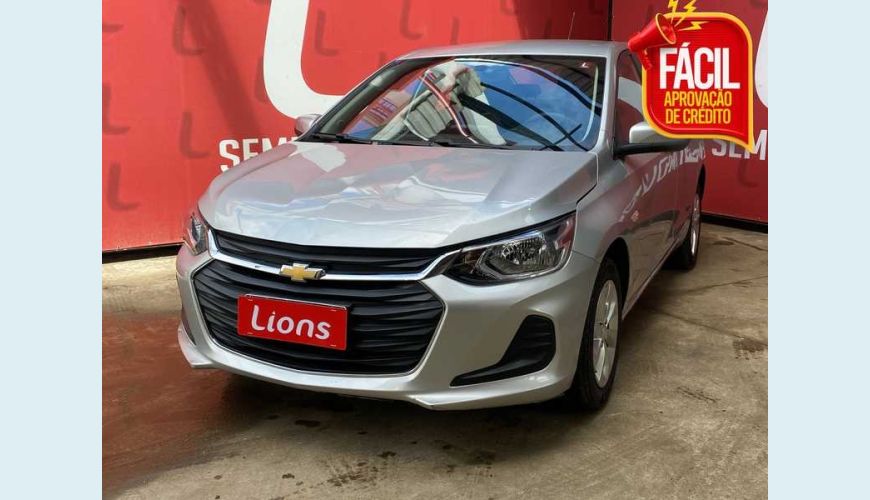 CHEVROLET ONIX PLUS 1.0 LT (FLEX) - PRATA - 2021 Foto 1 (Grande)