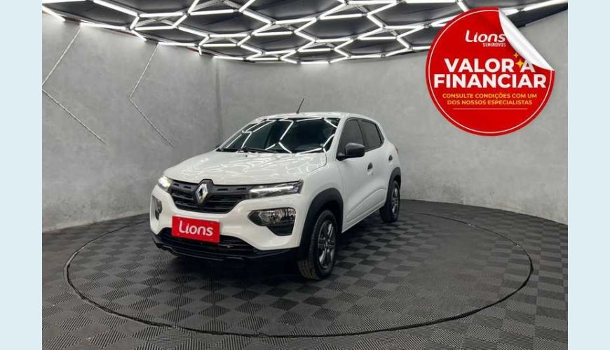 RENAULT KWID ZEN 1.0 12V SCE (FLEX) - BRANCO - 2023 Foto 1 (Grande)