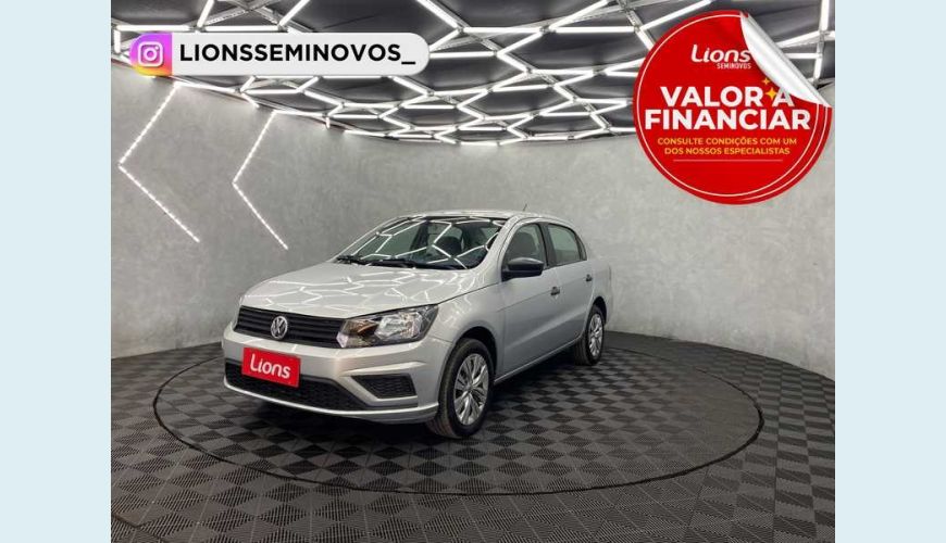 VOLKSWAGEN VOYAGE 1.6 MSI 8V FLEX - PRATA - 2020 Foto 1 (Grande)