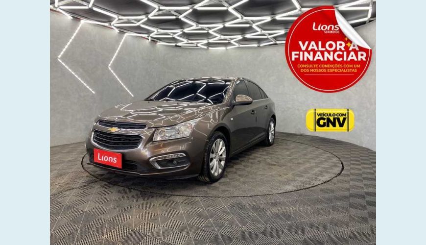 CHEVROLET CRUZE LT 1.8 16V ECOTEC AUT.FLEX - MARROM - 2015 Foto 1 (Grande)