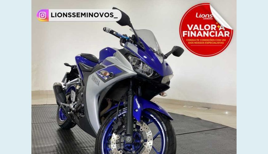 YAMAHA YZF R3 (STD) - AZUL - 2016 Foto 1 (Grande)