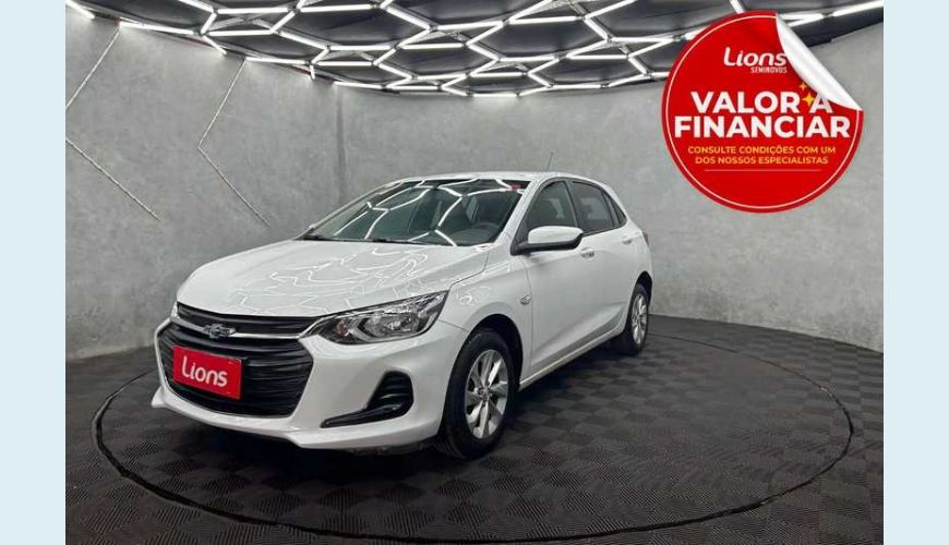 CHEVROLET ONIX LT 1.0 - BRANCO - 2022 Foto 1 (Grande)