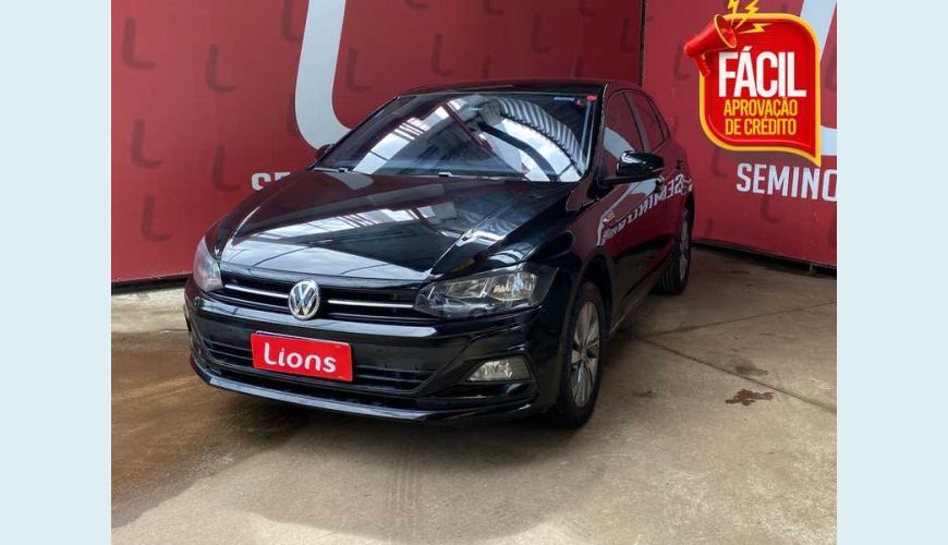 VOLKSWAGEN POLO 1.0 200 TSI COMFORTLINE (AUT) (FLEX) - PRETO - 2018 Foto 1 (Grande)