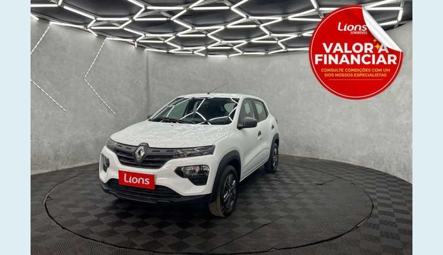RENAULT KWID ZEN 1.0 12V SCE FLEX - BRANCO - 2024 Foto 1 (Grande)