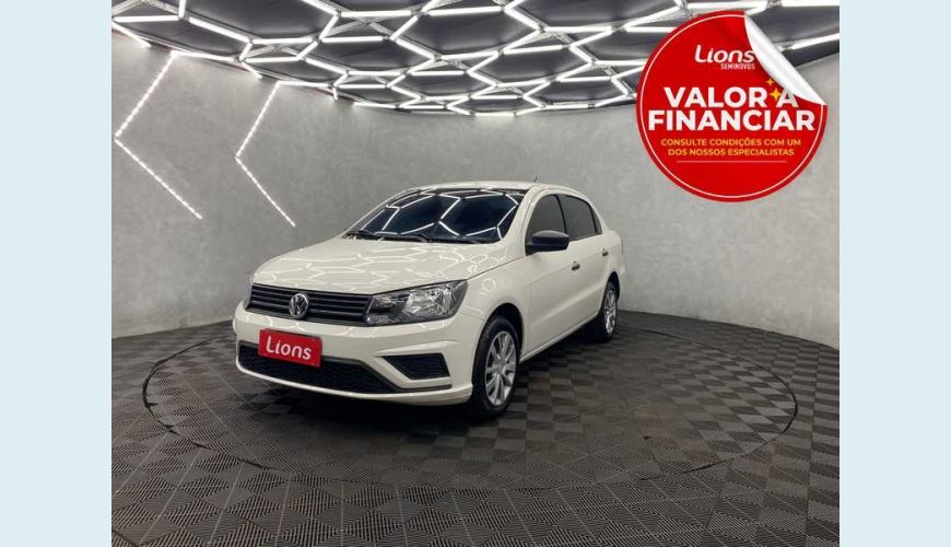 VOLKSWAGEN VOYAGE 1.6 MSI 8V (FLEX) - BRANCO - 2021 Foto 1 (Grande)