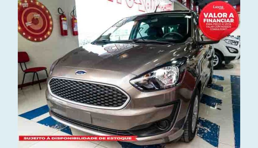 FORD KA 1.0 SE (FLEX) - BEGE - 2021 Foto 1 (Grande)