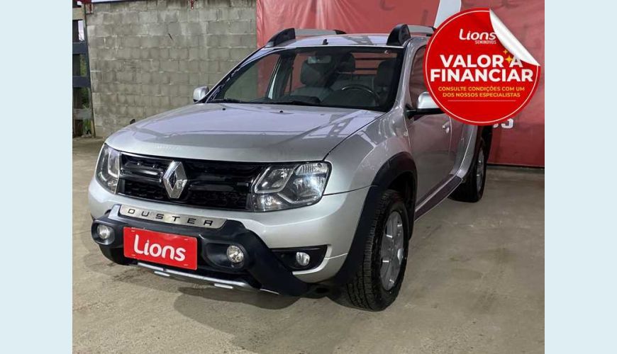 RENAULT DUSTER OROCH 2.0 16V DYNAMIQUE AUT. FLEX - PRATA - 2020 Foto 1 (Grande)