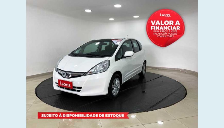 HONDA FIT LX 1.4 (FLEX) (AUT) - BRANCO - 2014 Foto 1 (Grande)