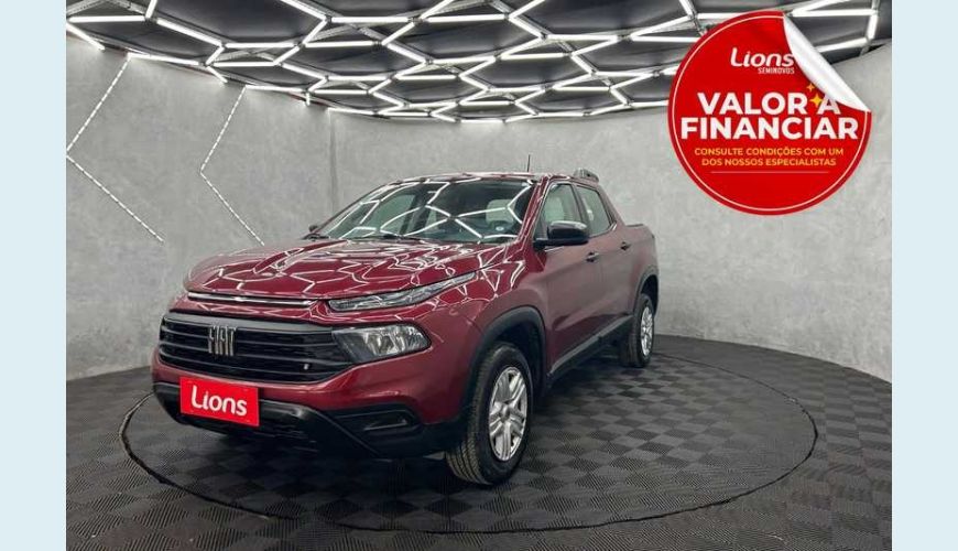 FIAT TORO ENDURANCE 1.3 TURBO (FLEX) (AUT) - VERMELHO - 2022 Foto 1 (Grande)