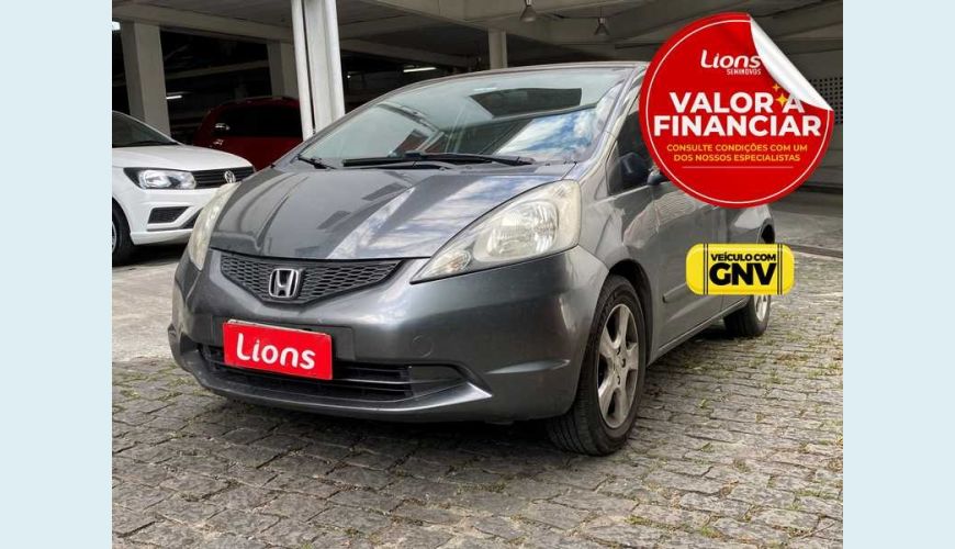 HONDA FIT NEW LX 1.4 (FLEX) (AUT) - CINZA - 2010 Foto 1 (Grande)