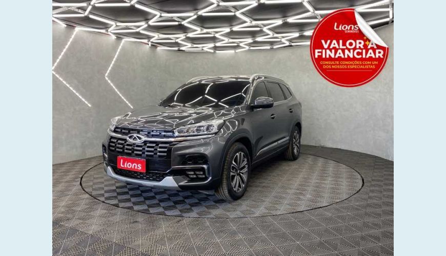 CHERY TIGGO 8 TXS 1.6 - CINZA - 2023 Foto 1 (Grande)