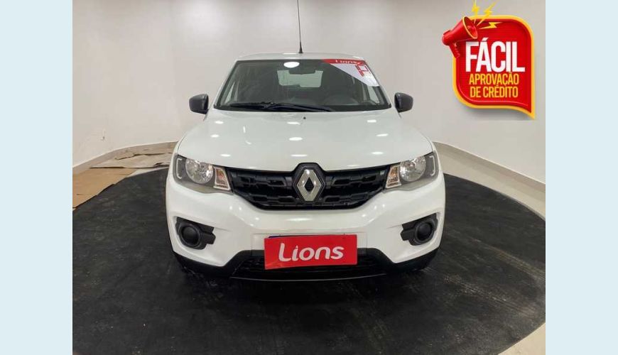 RENAULT KWID INTENSE 1.0 12V SCE (FLEX) - BRANCO - 2018 Foto 1 (Grande)
