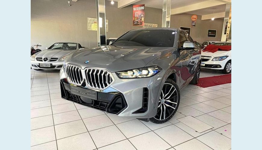BMW X6 XDRIVE 40I M SPORT 3.0 BI-TURBO - CINZA - 2025 Foto 1 (Grande)