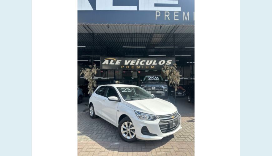 CHEVROLET ONIX - BRANCO - 2023 Foto 1 (Grande)