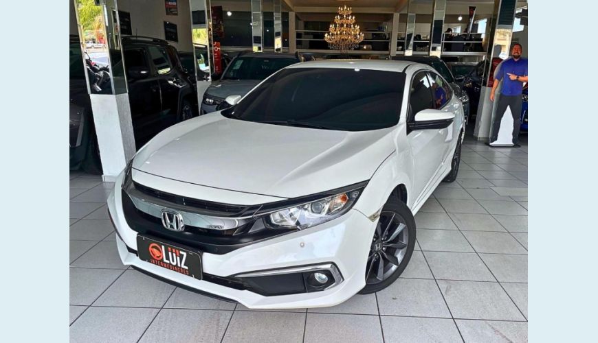 HONDA CIVIC EXL CVT - BRANCO - 2020 Foto 1 (Grande)