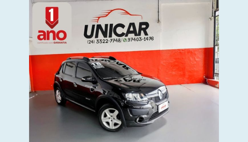 RENAULT SANDERO - PRETO - 2018 Foto 1 (Grande)