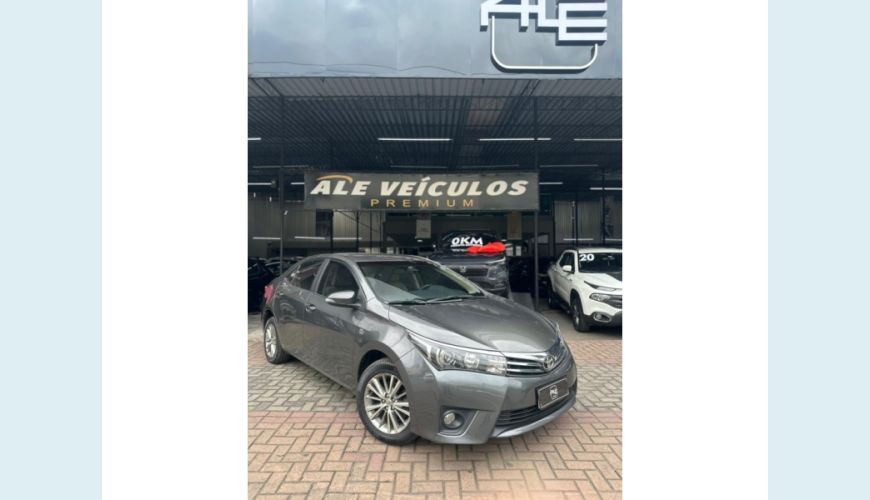 TOYOTA COROLLA - CINZA - 2015 Foto 1 (Grande)