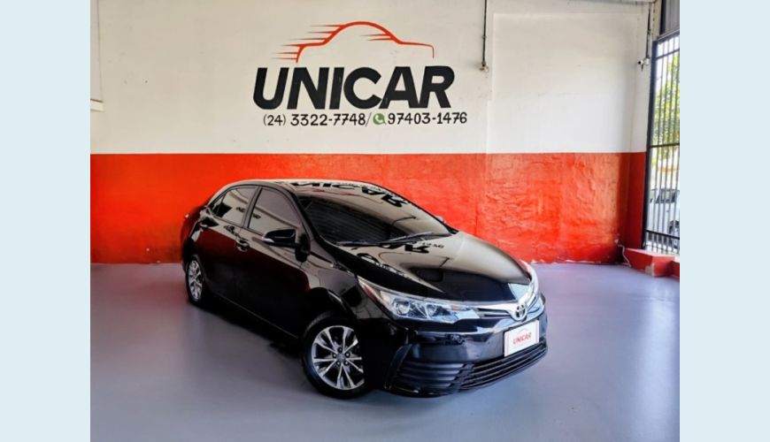 TOYOTA COROLLA - PRETO - 2018 Foto 1 (Grande)