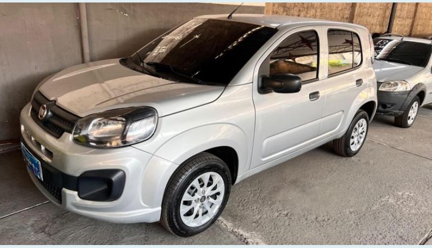FIAT UNO ATTRACTIVE 1.0 - PRATA - 2021 Foto 1 (Grande)