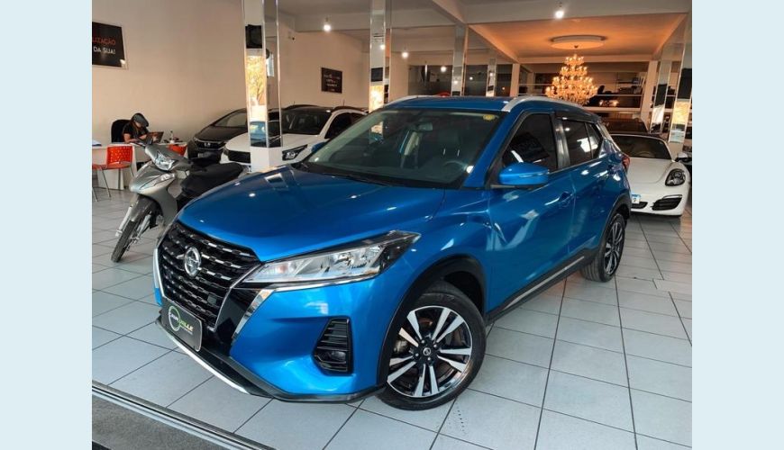 NISSAN KICKS ADVANCE CVT - AZUL - 2022 Foto 1 (Grande)