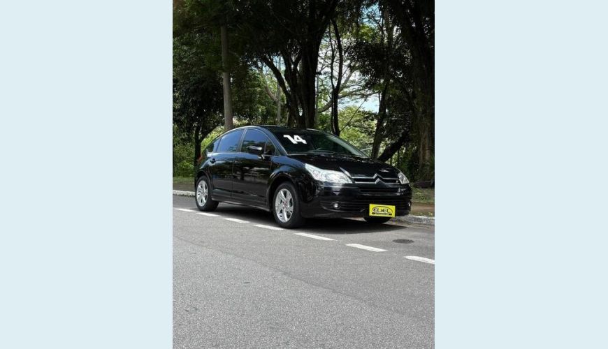 CITROËN C4 16GLX5P F - PRETO - 2014 Foto 1 (Grande)