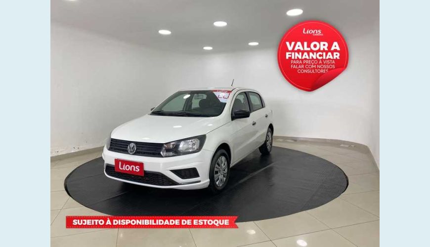 VOLKSWAGEN GOL 1.0 12V (FLEX) - BRANCO - 2020 Foto 1 (Grande)