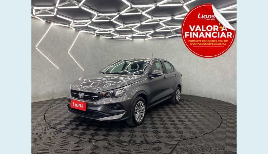 FIAT CRONOS DRIVE 1.3 S-DESIGN (FLEX) - CINZA - 2022 Foto 1 (Grande)