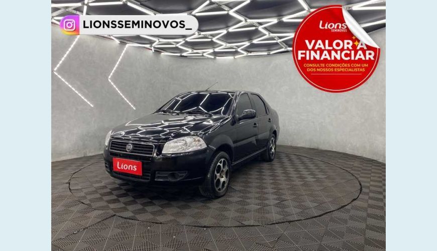 FIAT SIENA EL 1.4 8V (FLEX) - PRETO - 2012 Foto 1 (Grande)