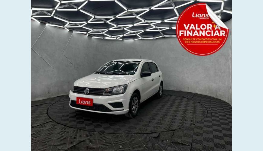 VOLKSWAGEN GOL 1.0 12V (FLEX) - BRANCO - 2022 Foto 1 (Grande)