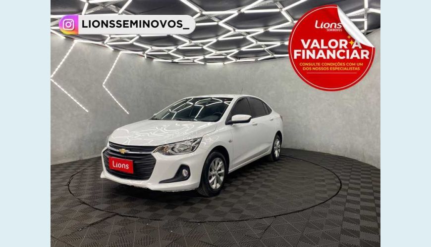 CHEVROLET ONIX PLUS 1.0 LTZ TURBO (FLEX) (AUT) - BRANCO - 2022 Foto 1 (Grande)