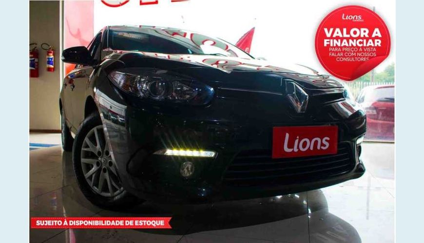 RENAULT FLUENCE 2.0 16V PRIVILEGE X-TRONIC (FLEX) - PRETO - 2017 Foto 1 (Grande)