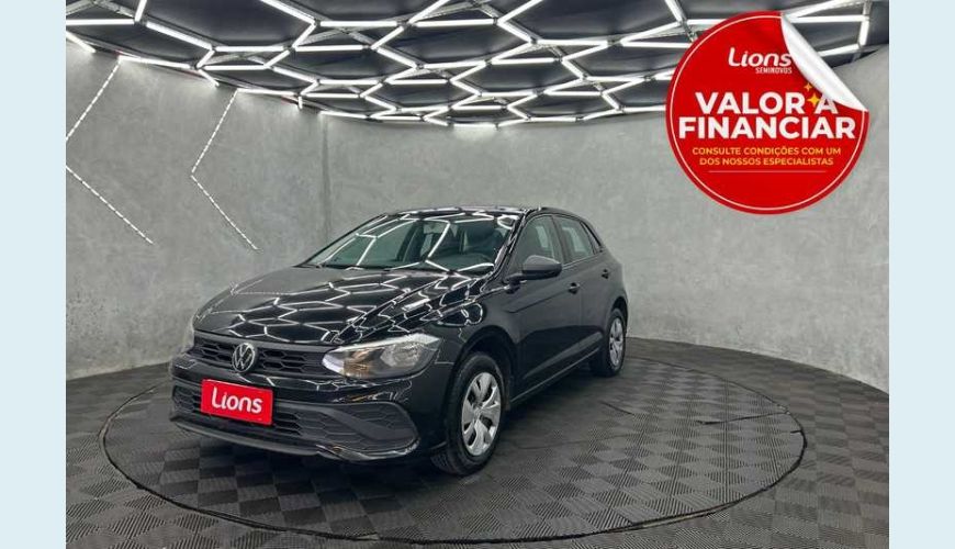 VOLKSWAGEN POLO TRACK 1.0 FLEX 12V 5P - PRETO - 2023 Foto 1 (Grande)