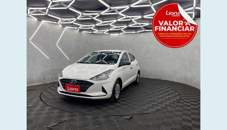 HYUNDAI HB 20 SENSE 1.0 - BRANCO - 2021 Foto 1 (Grande)